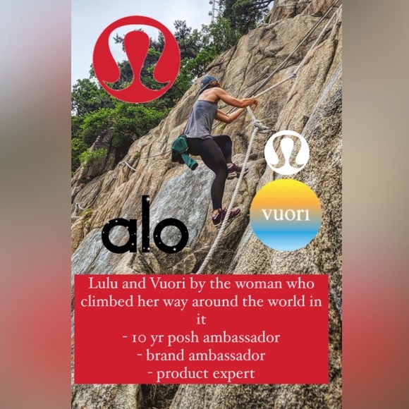 VUORI•Villa Wideleg Pant•Short inseam High Rise•Chocolate Tan Brown•LIKE NEW•L - Picture 14 of 16